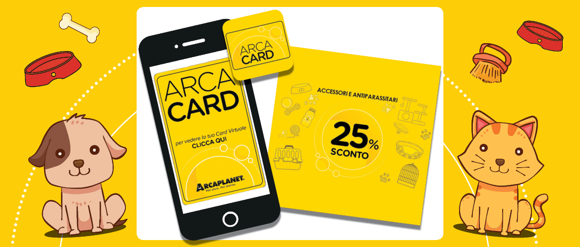 Myarcaplanet: card virtuale e coupon