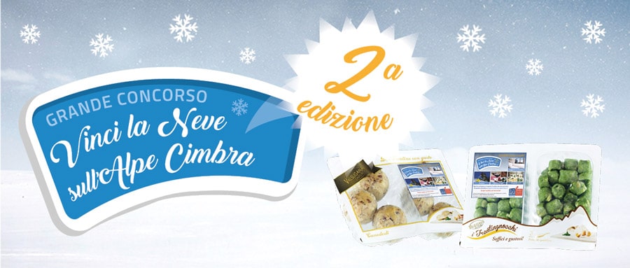 concorso a premi instant win “vinci la neve sull’alpe cimbra seconda edizione”