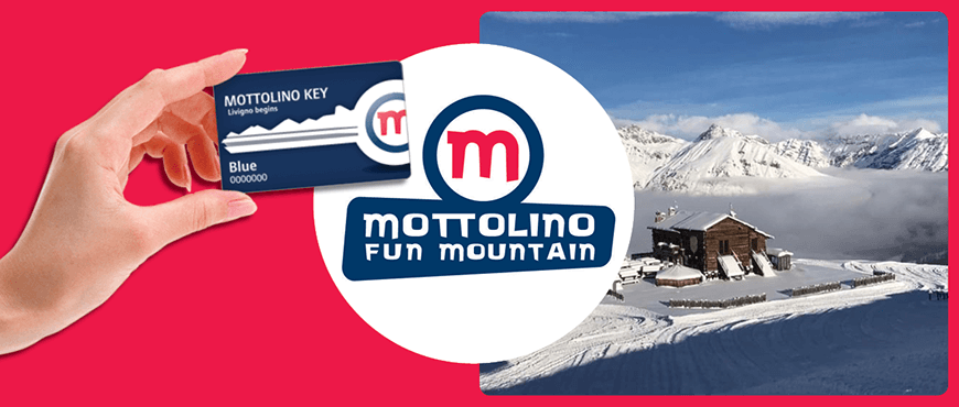 Mottolino Key Fidelity Card, neve e Shopping Plusper la fidelizzazione della clientela