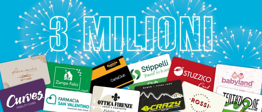 3 milioni di Card registrate Shopping Plus