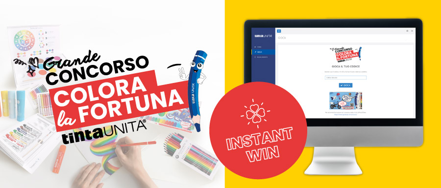 Concorso Instant Win Pool over Tintaunita