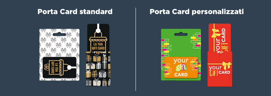 Porta Gift Card personalizzati