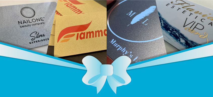 Fidelity Card con lavorazioni speciali