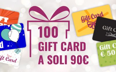 Offerta 100 Gift Card a soli 90€